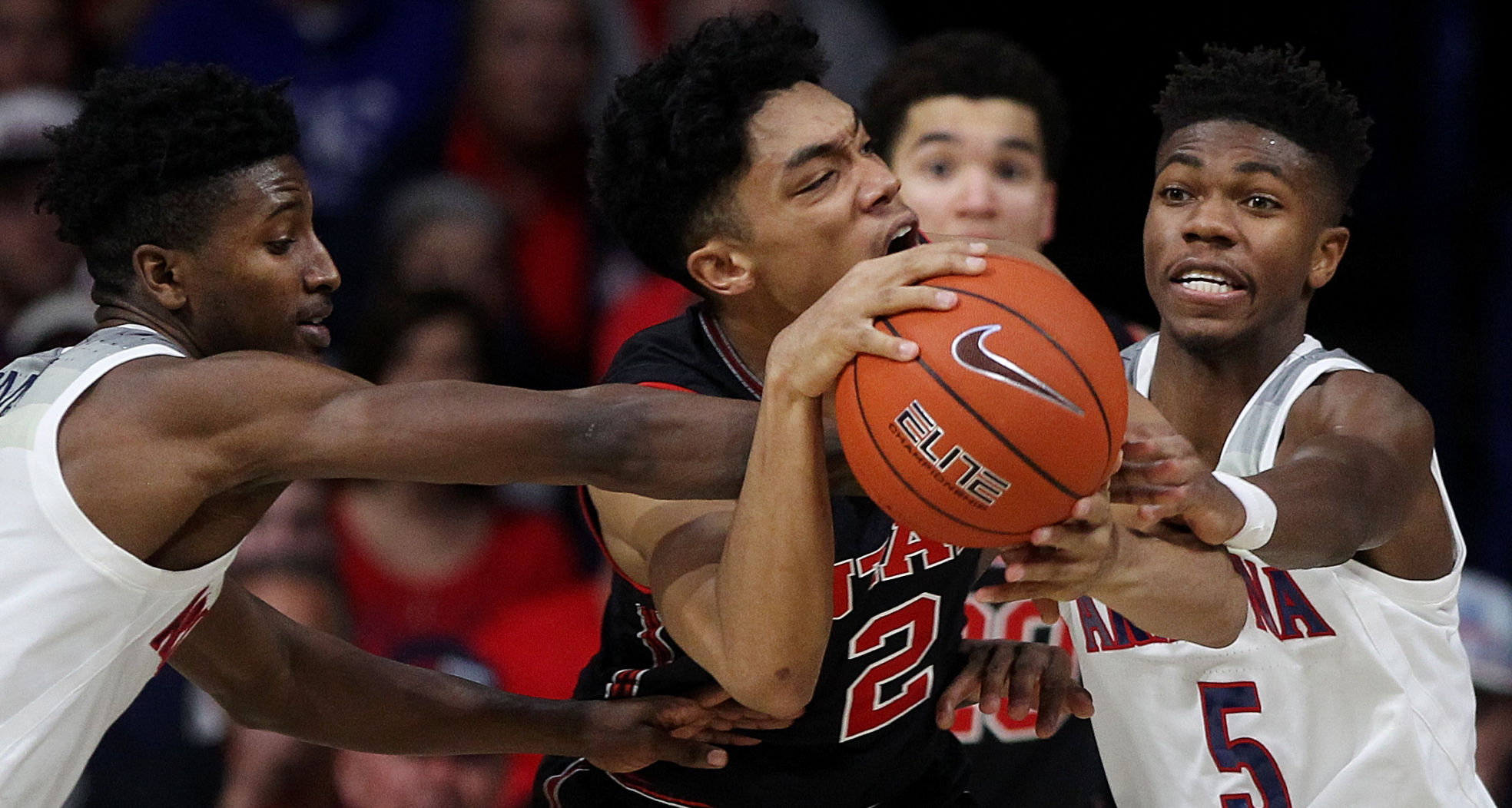 Arizona Wildcats vs. Utah Utes men's college basketball (copy)